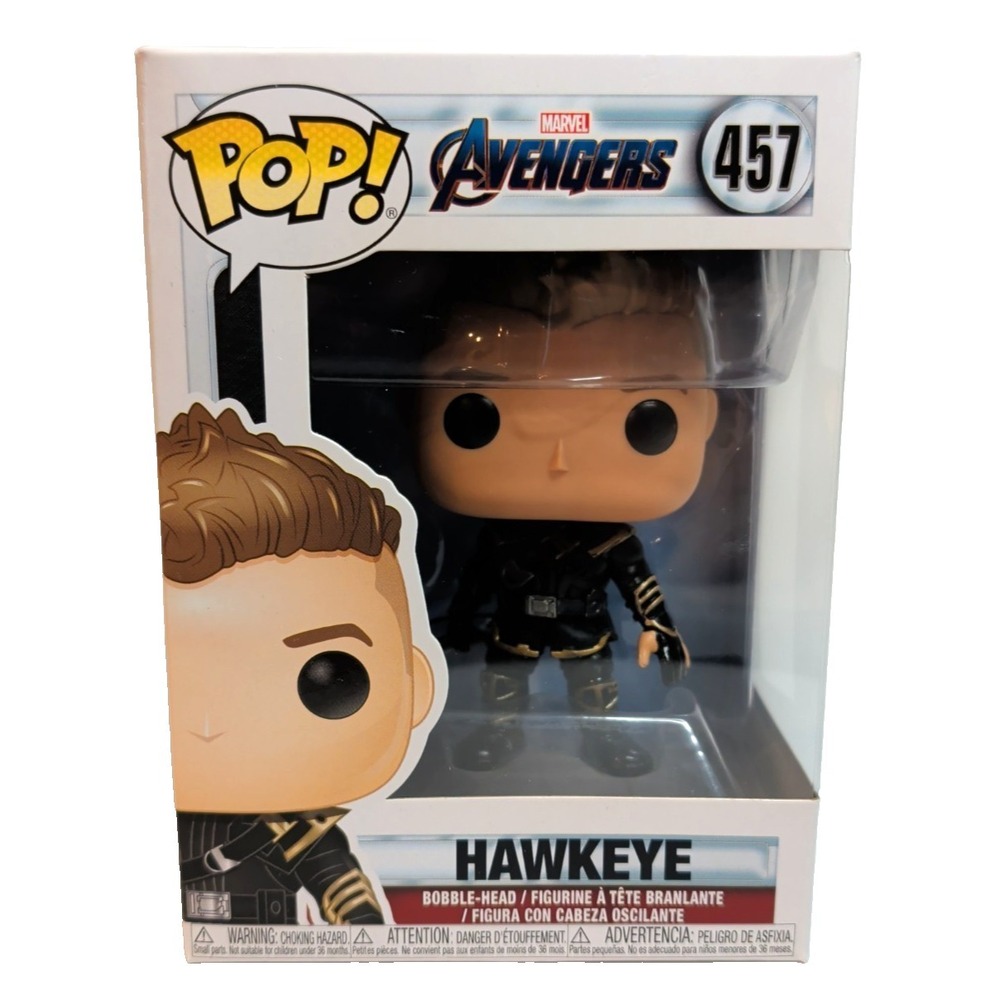Funko Pop! Marvel Avengers Hawkeye #457 Vinyl Bobble Head Figure w/ Box